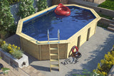 Karibu | Schwimmbecken X4 mit Filterpaket