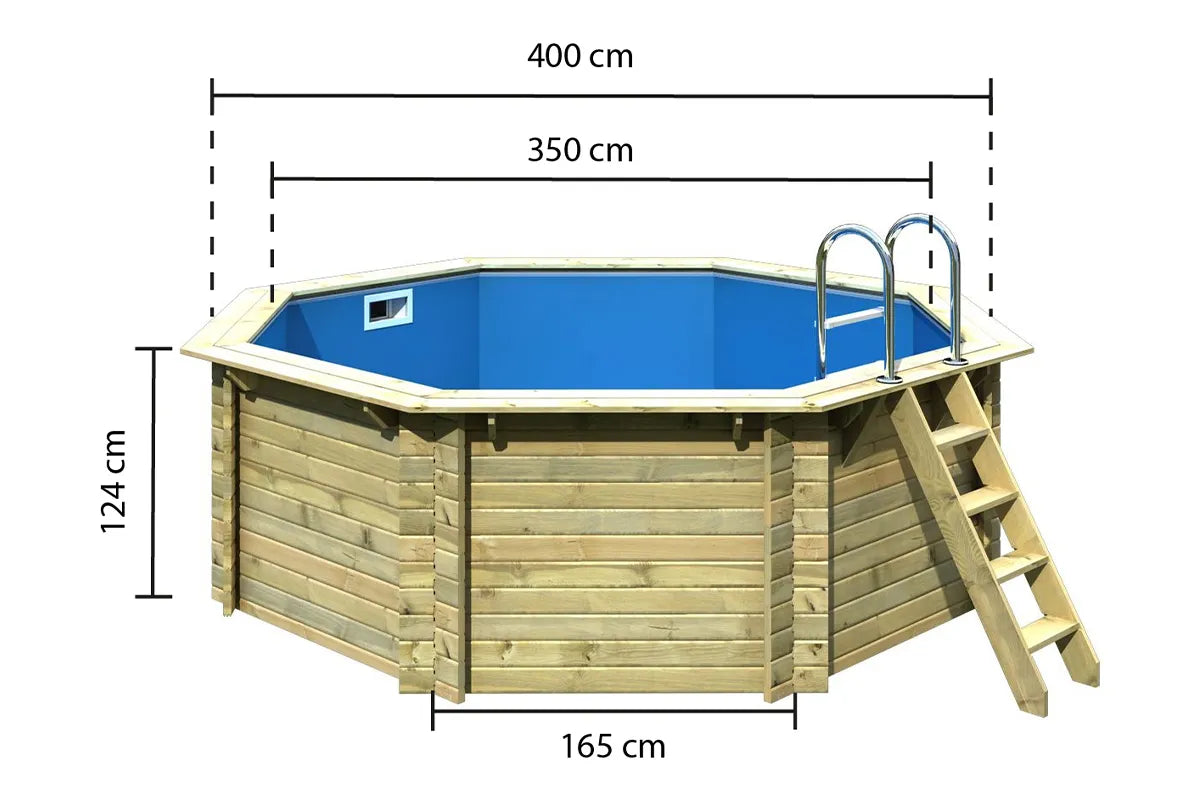 Karibu | Poolmodell 1 mit Filterpaket | Variante A