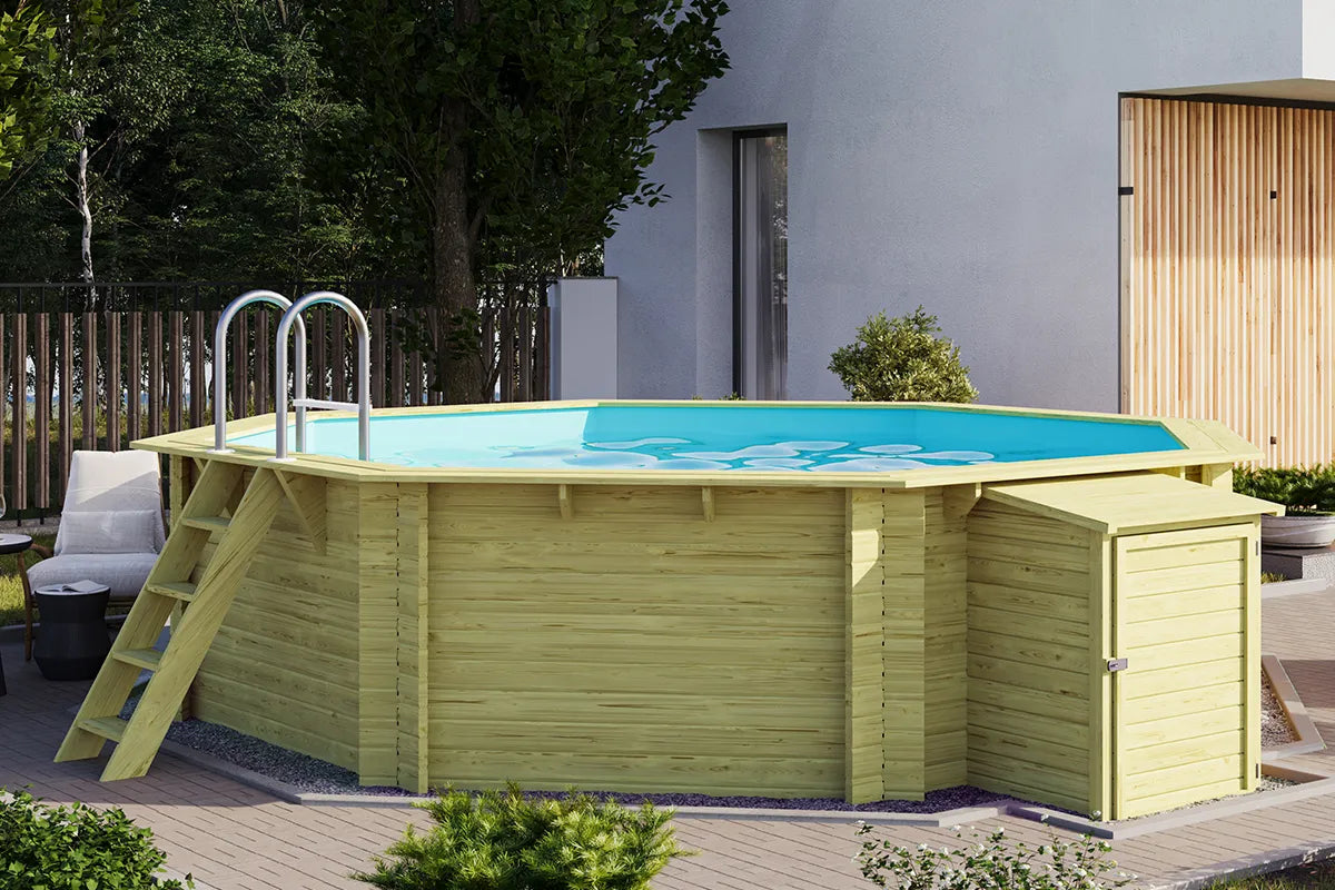Karibu | Poolmodell 2 mit Filterpaket | Variante A