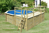 Karibu | Pool Modell 2 mit Filterpaket | Variante D