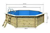 Karibu | Pool Modell 3 mit Filterpaket | Variante A