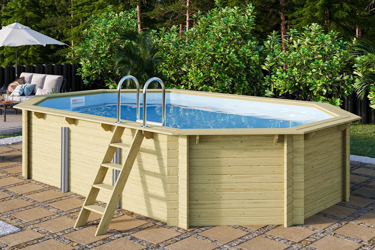 Karibu | Pool-Modell 4 mit Filterpaket | Variante A