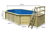 Karibu | Poolmodell 4 mit Filterpaket | Variante B