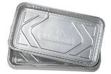 Napoleon | Aluminium Fettauffangschalen groß 36x19,7cm | 5er-Set