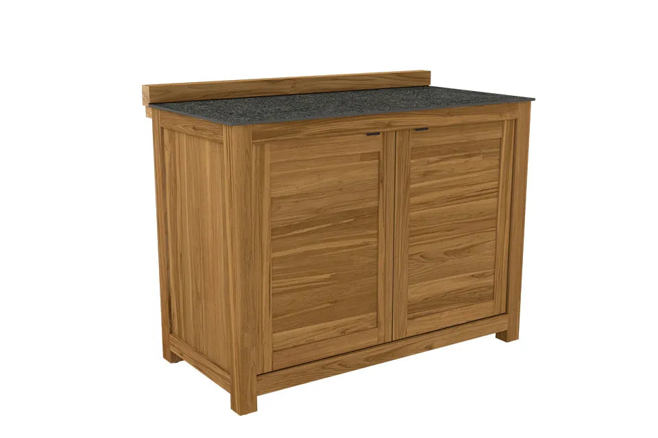 Passion Grills | Milano Outdoor-Küchenschrank 2-türig | 120 x 63 cm | Belgium Dark Grey