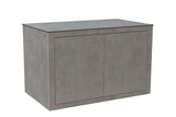 Passion Grills | Kerafina Outdoor-Küchenschrank Niedrig 2-türig | 85 x 58 cm