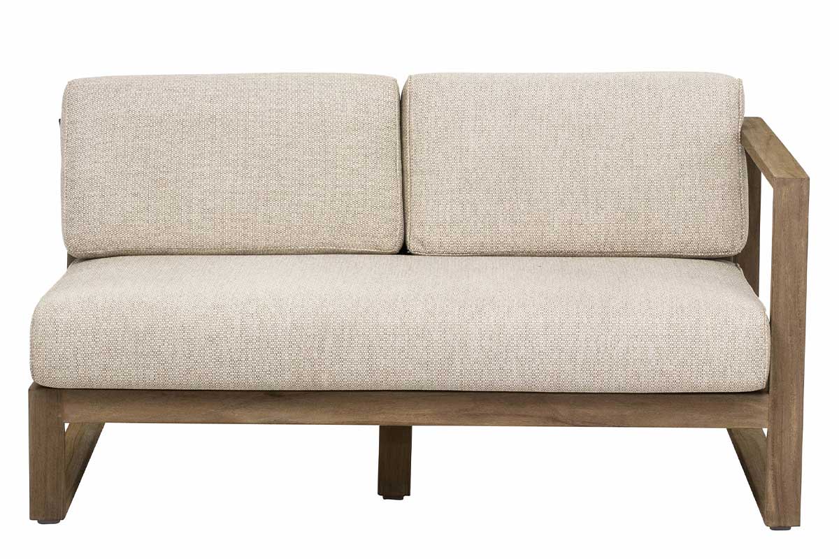 Apple Bee | Antigua Loungesofa 2-Sitzer Links | Coastal Teak