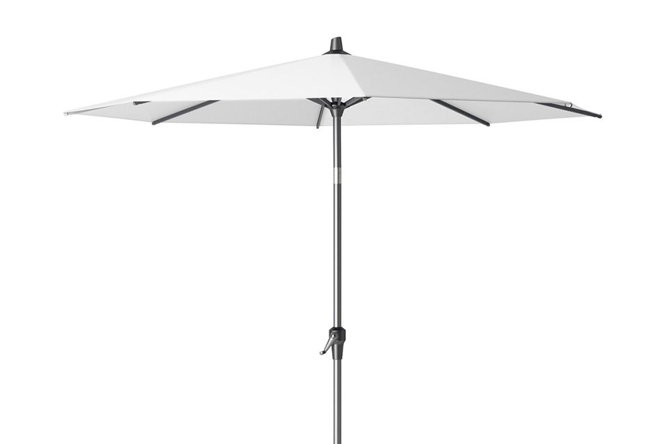 Platin Sun & Shade | Riva Sonnenschirm Ø250 cm | Weiß
