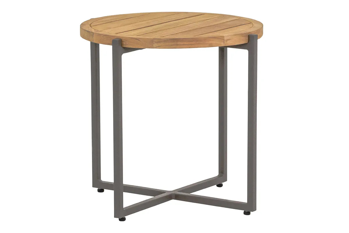 Apple Bee | Condor Couchtisch Ø54 x 50(h) cm | Taupe-Teak