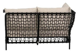 Apple Bee | Pure Loungesofa 2-Sitzer Rechts | Black Grey