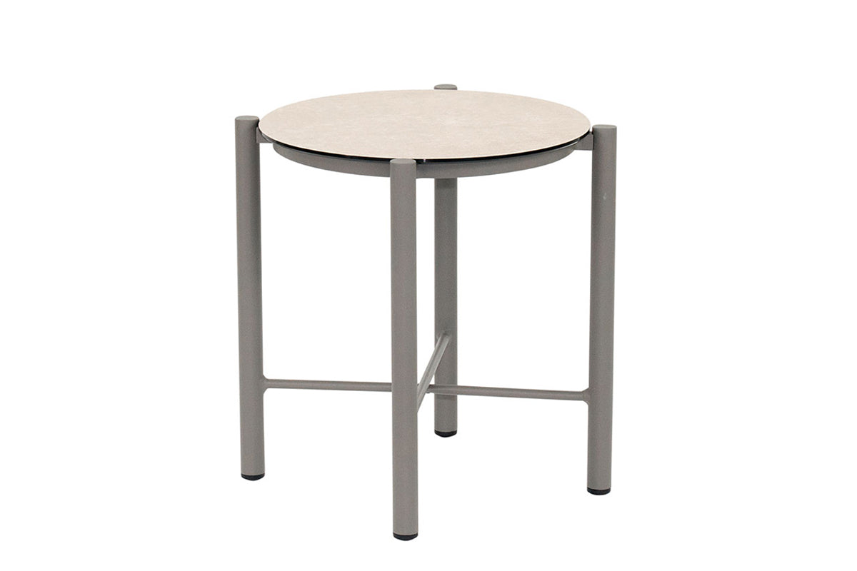 Apple Bee | Bora Bora Beistelltisch Ø40 x 46(H) cm | Taupe