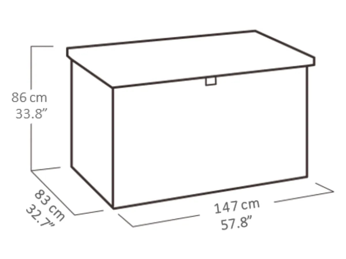 Keter | Java Aufbewahrungsbox 870 Liter