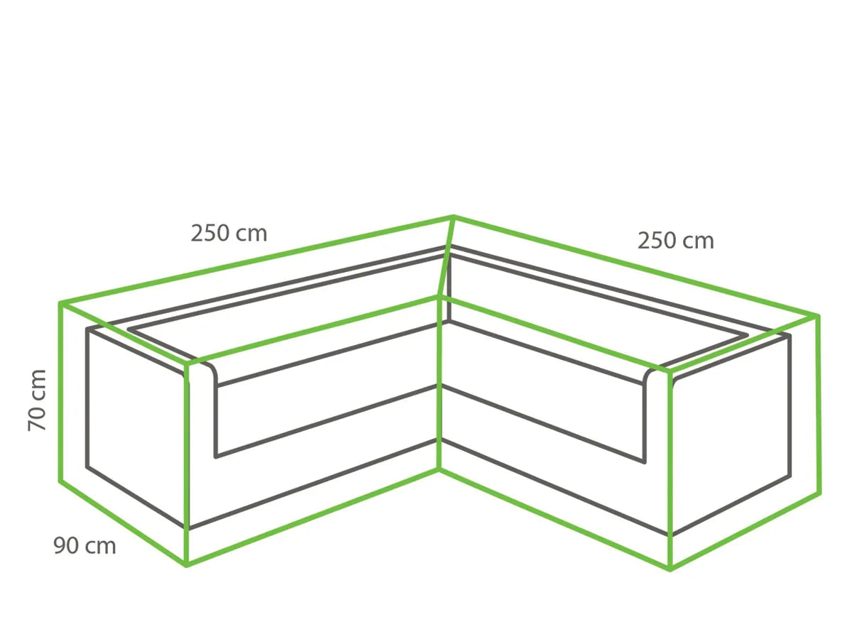 Winza | Loungeset-Schutzhülle Premium 250/90 x 250/90 x 70 cm