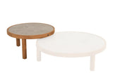 4 Seasons Outdoor | Finn Couchtisch Ø63 cm | Sabbia Panna