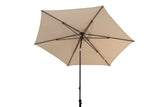 4 Seasons Outdoor | Sonnenschirm Azzurro Ø300 cm | Wenge Gestell Strand
