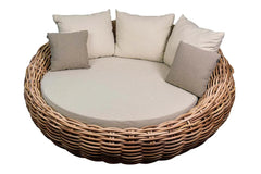 Apple Bee | Cocoon Lounge Chair | Mokka-Bouclé Cream