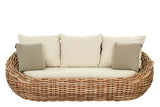 Apple Bee | Cocoon Loungebank | Mocca-Bouclé Creme