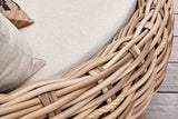 Apple Bee | Cocoon Lounge Chair | Mokka-Bouclé Cream