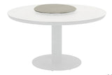 Apple Bee | Melville Lazy Susan Ø60 cm | Sintered Stone Tischplatte Hellgrau