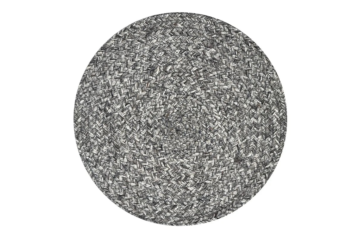 Apple Bee | Swirl Outdoor-Teppich Ø300 cm | Dunkelgrau