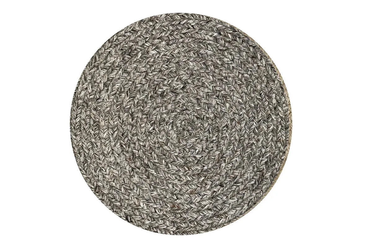Apple Bee | Swirl Outdoor Teppich Ø300 cm | Taupe