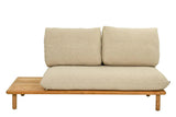 Apple Bee | Sling Loungebank 2-Sitzer Rechts | Cotton Flower