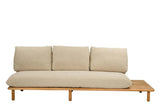 Apple Bee | Sling Loungesofa 3-Sitzer links | Cotton Flower