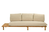 Apple Bee | Sling Loungebank 3-Sitzer rechts | Cotton Flower