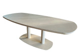 Apple Bee | Melville Gartentisch Tonne 220 x 110 cm | Oyster