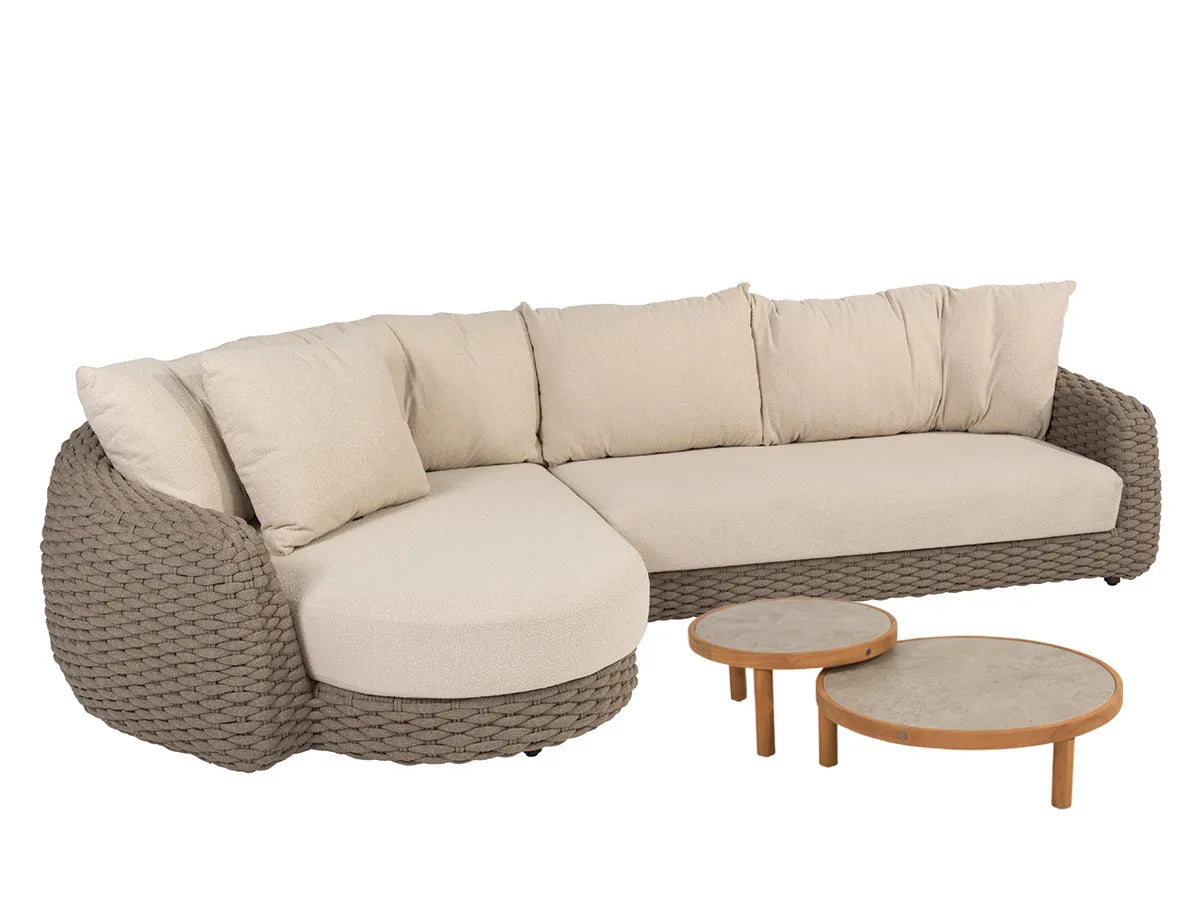 4 Seasons Outdoor | Maxime Ecksofa mit Couchtischen