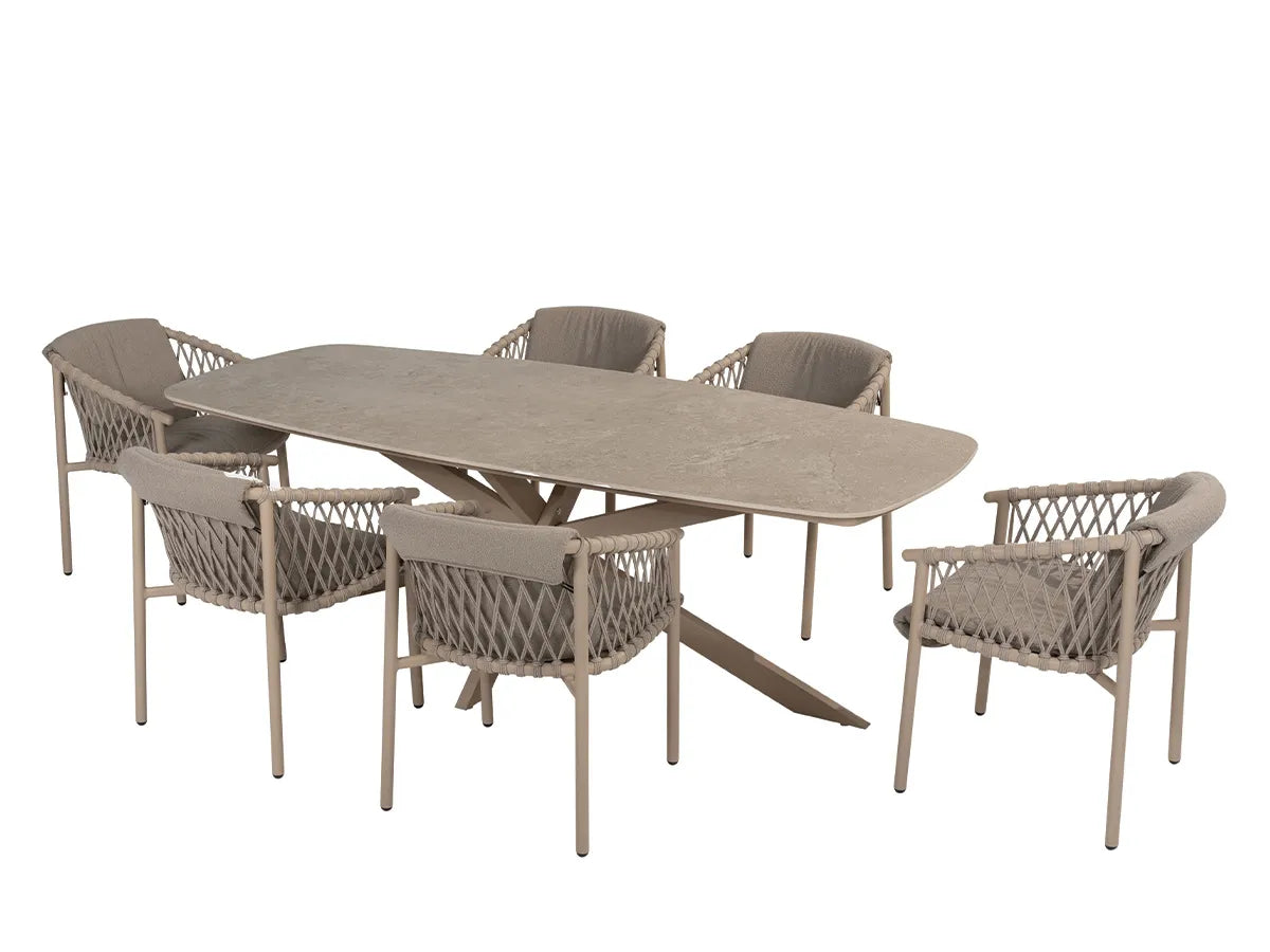 4 Seasons Outdoor | Allora Tuinset | Latte