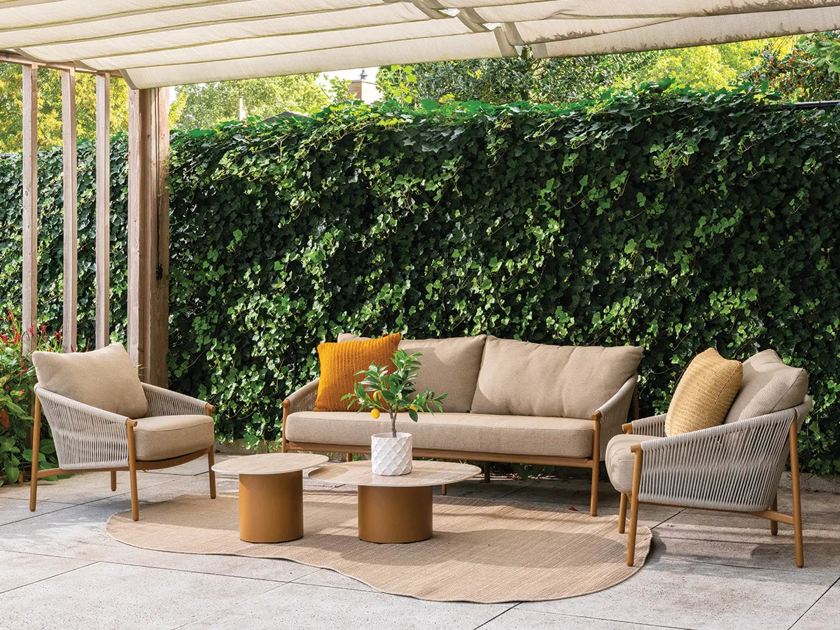 4 Seasons Outdoor | Milos Loungeset mit Couchtischen