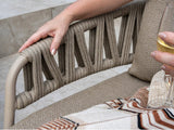 Taste by 4 Seasons | Calma Loungeset mit Couchtischen | Latte