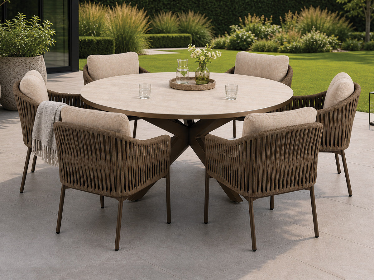 YOI | Hydra-Calma Low Diningset | Bronze