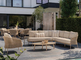 Taste by 4 Seasons | Florence Loungeset mit Couchtisch | Latte