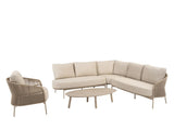 Taste by 4 Seasons | Florence Loungeset mit Couchtisch | Latte
