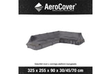 Platinum AeroCover | Loungeset-Schutzhülle 325 x 255 x 90 x 30-45-70(h) | L-Form rechts