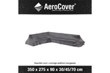 Platinum AeroCover | Loungeset Schutzhülle 350 x 275 x 90 x 30-45-70(h) | L-Plattform Links