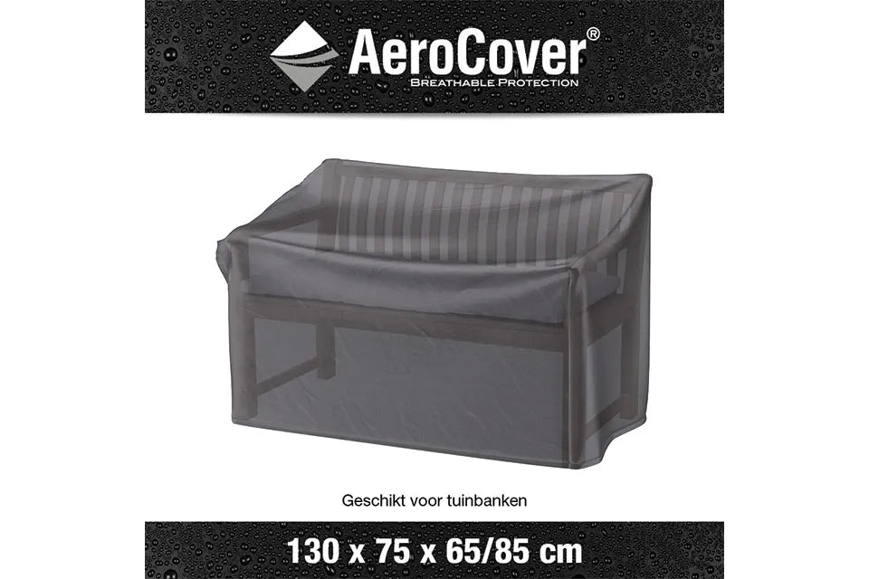 Platinum AeroCover | Gartenbankabdeckung 130 x 75 x 65-85 cm