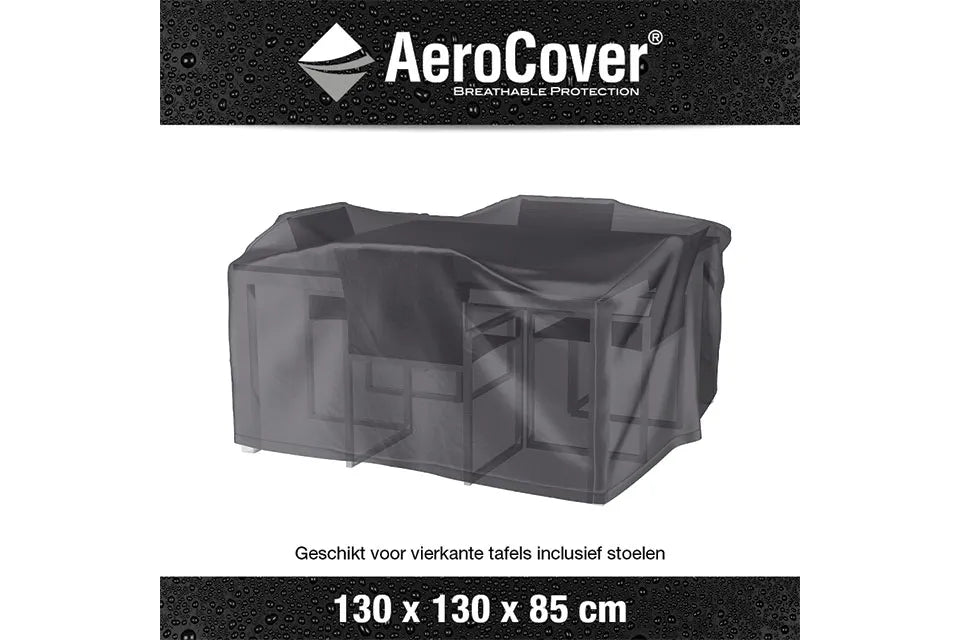 Platinum AeroCover | Schutzhülle Gartenmöbel 130 x 130 x 85(h) cm