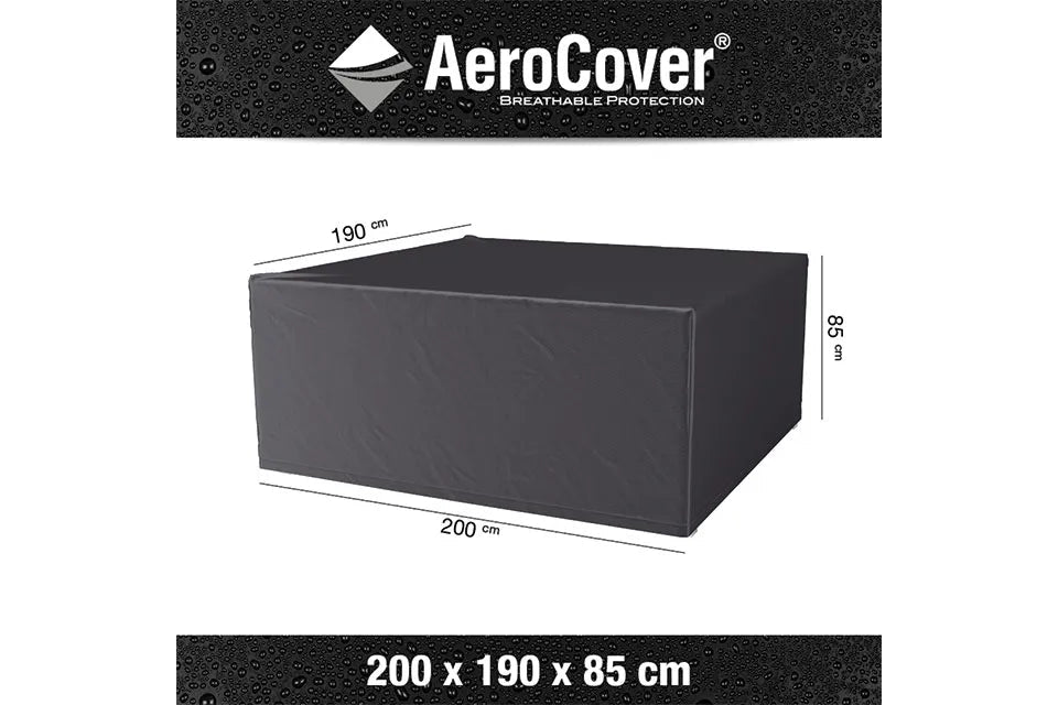 Platinum AeroCover | Gartentischschutzhülle 200 x 190 x 85(h) cm