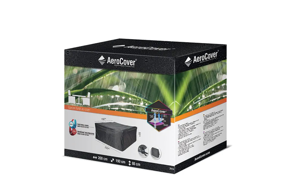 Platinum AeroCover | Gartentischschutzhülle 200 x 190 x 85(h) cm