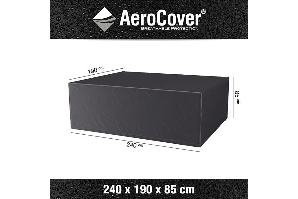Platinum AeroCover | Gartentisch-Abdeckung 240 x 190 x 85(h) cm