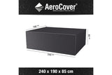 Platinum AeroCover | Gartentisch-Abdeckung 240 x 190 x 85(h) cm