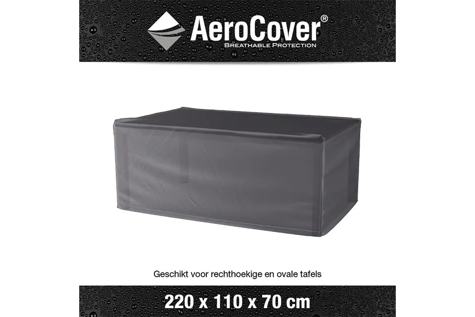 Platinum AeroCover | Tischabdeckung 220 x 110 x 70(h) cm