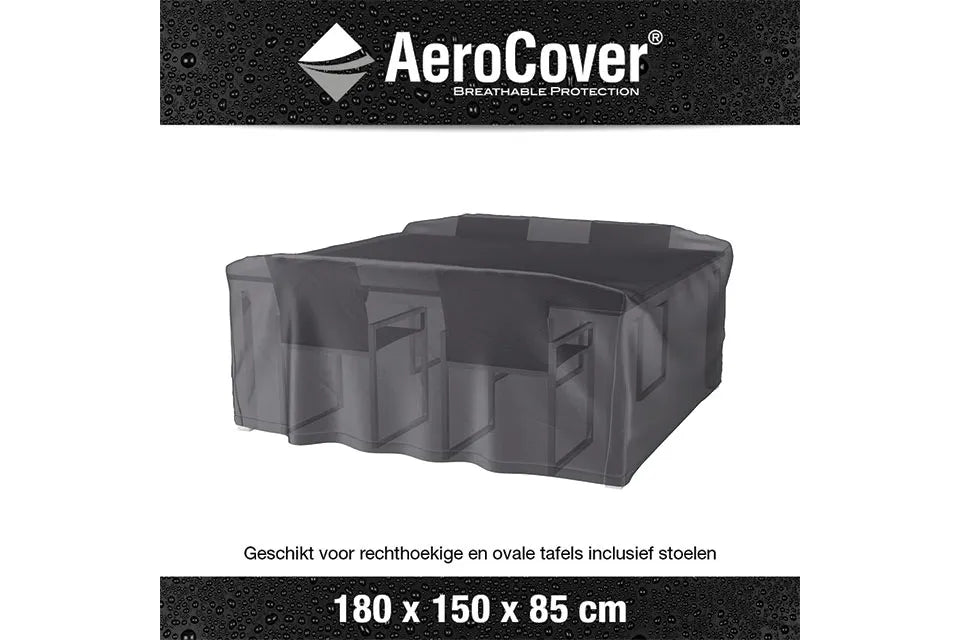 Platinum AeroCover | Tischabdeckung 180 x 150 x 85(h) cm