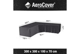 Platinum AeroCover | Loungeset-Abdeckung 300 x 300 x 100 x 71(h) cm | L-Form Trapez