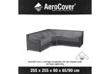 Platinum AeroCover | Loungesethülle 255 x 255 x 90 x 65-90(h) cm | L-Form Trapez