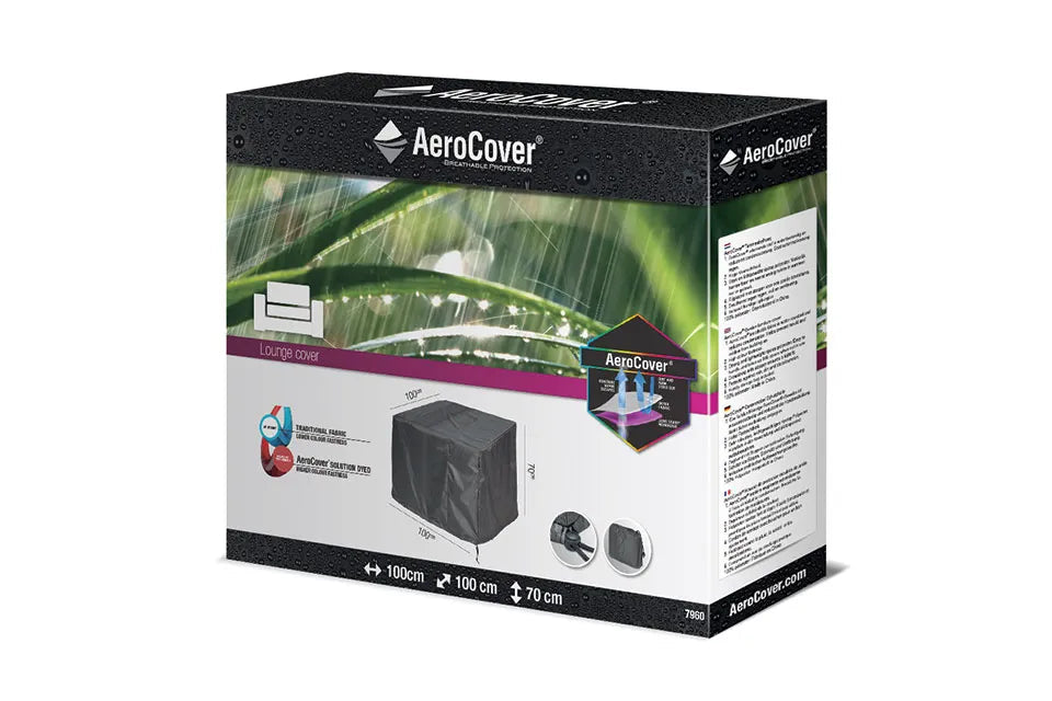 Platinum AeroCover | Loungesessel Abdeckung 100 x 100 x 70(h) cm