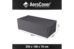 Platinum AeroCover | Loungesofahusse 250 x 100 x 70(h) cm